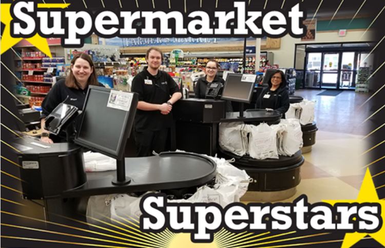 These are our supermarket superstar employees who are ready to provide a safe and pleasant shopping experience.