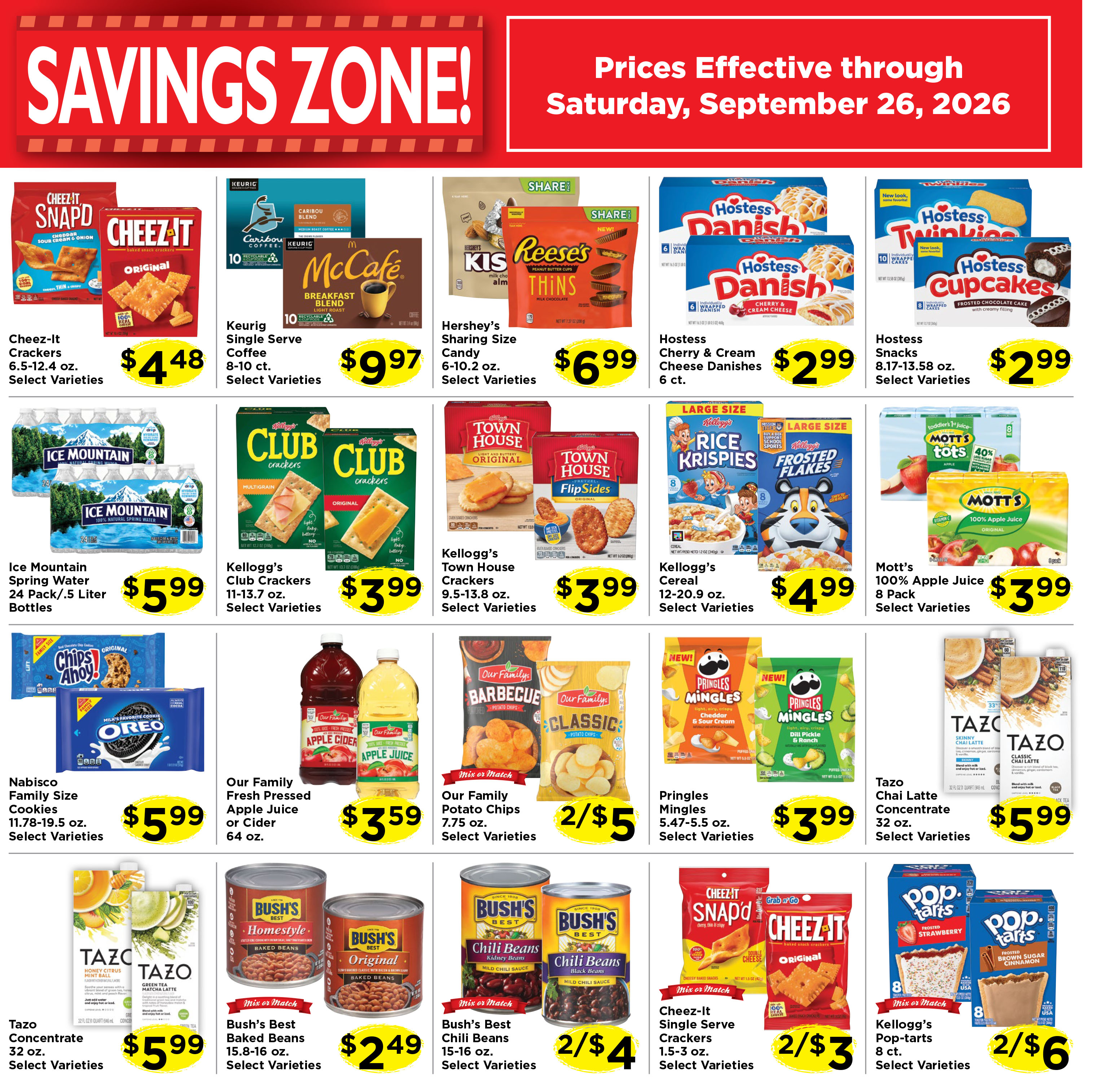 Savings Zone Page 1