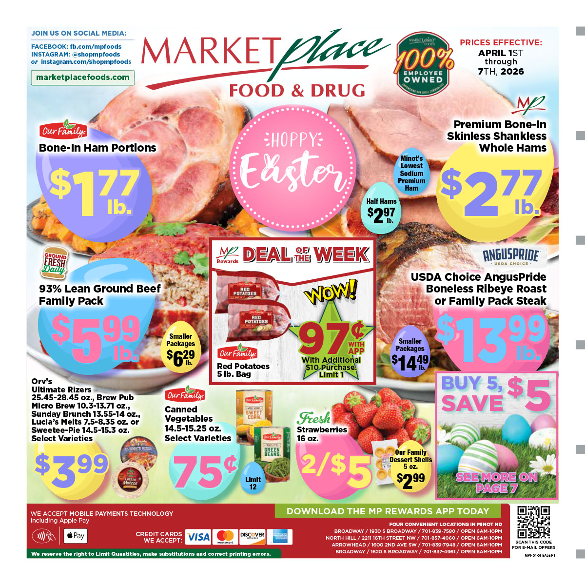 Weekly Ad Page 1