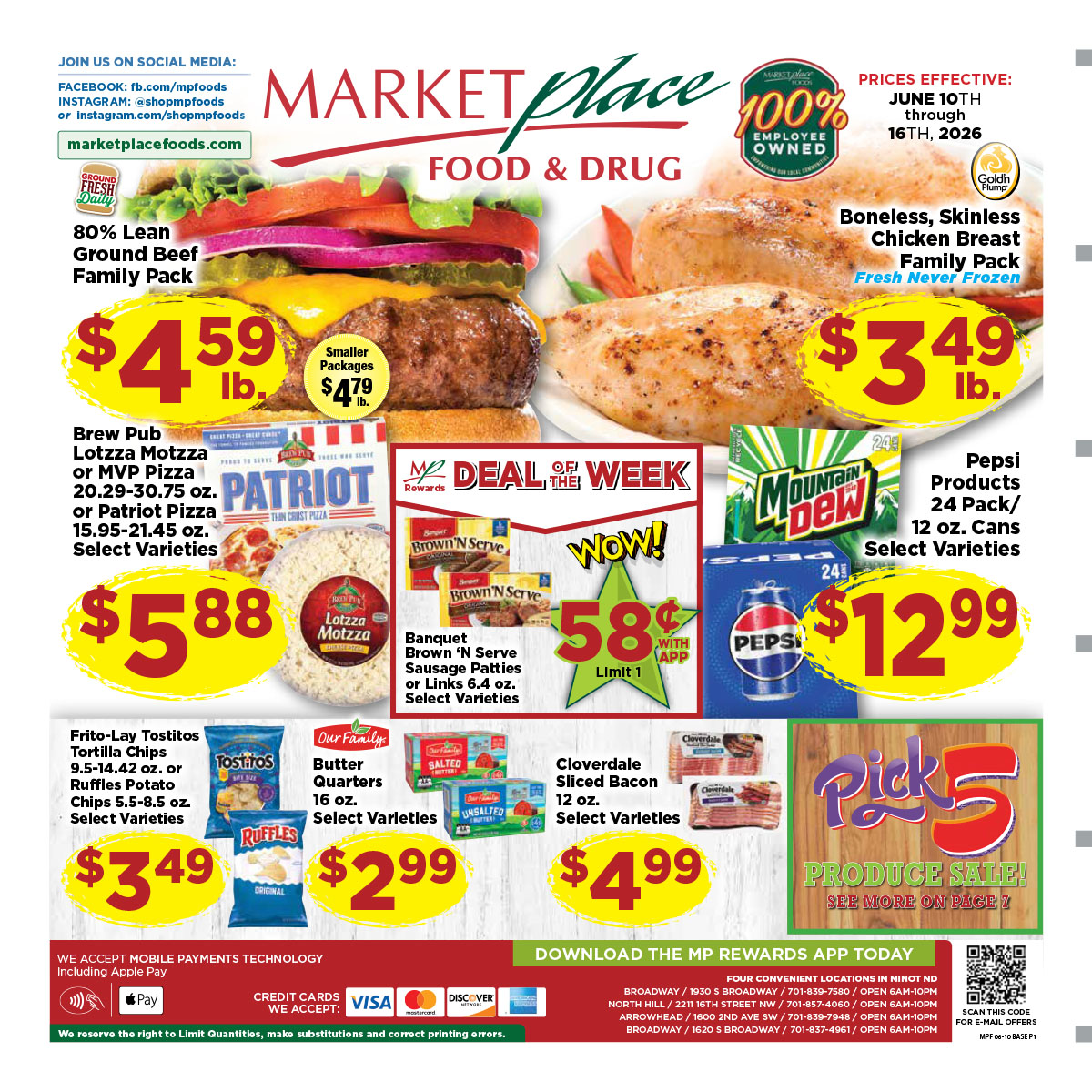Weekly Ad Page 1