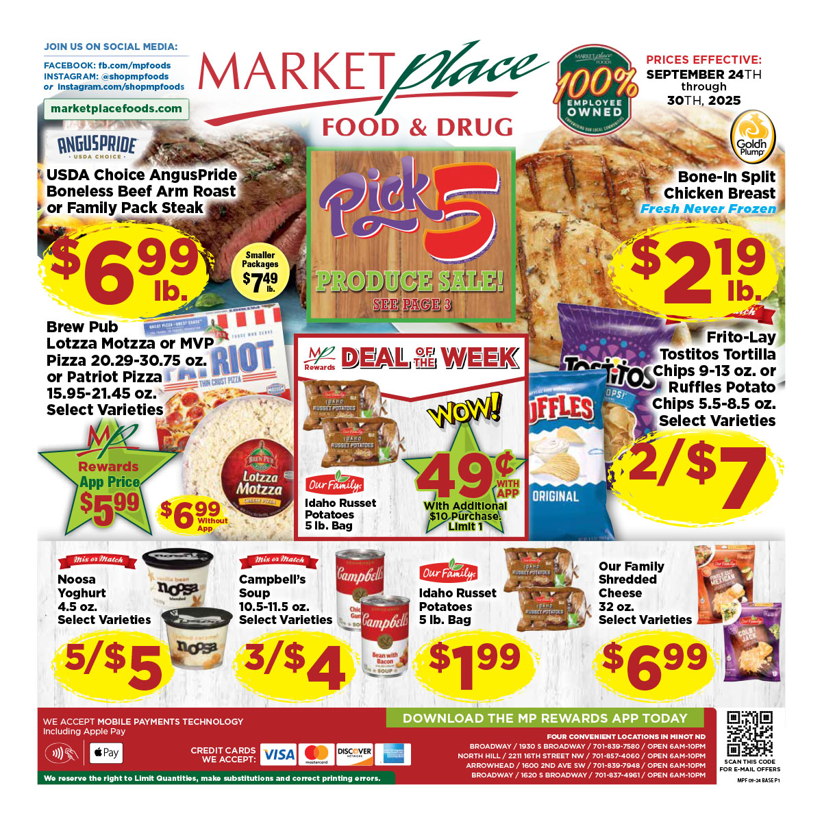 Weekly Ad Page 1