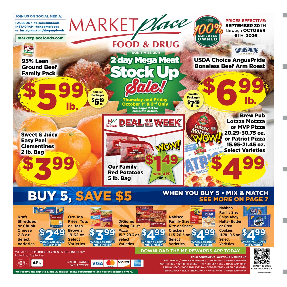 Weekly Ad Page 1