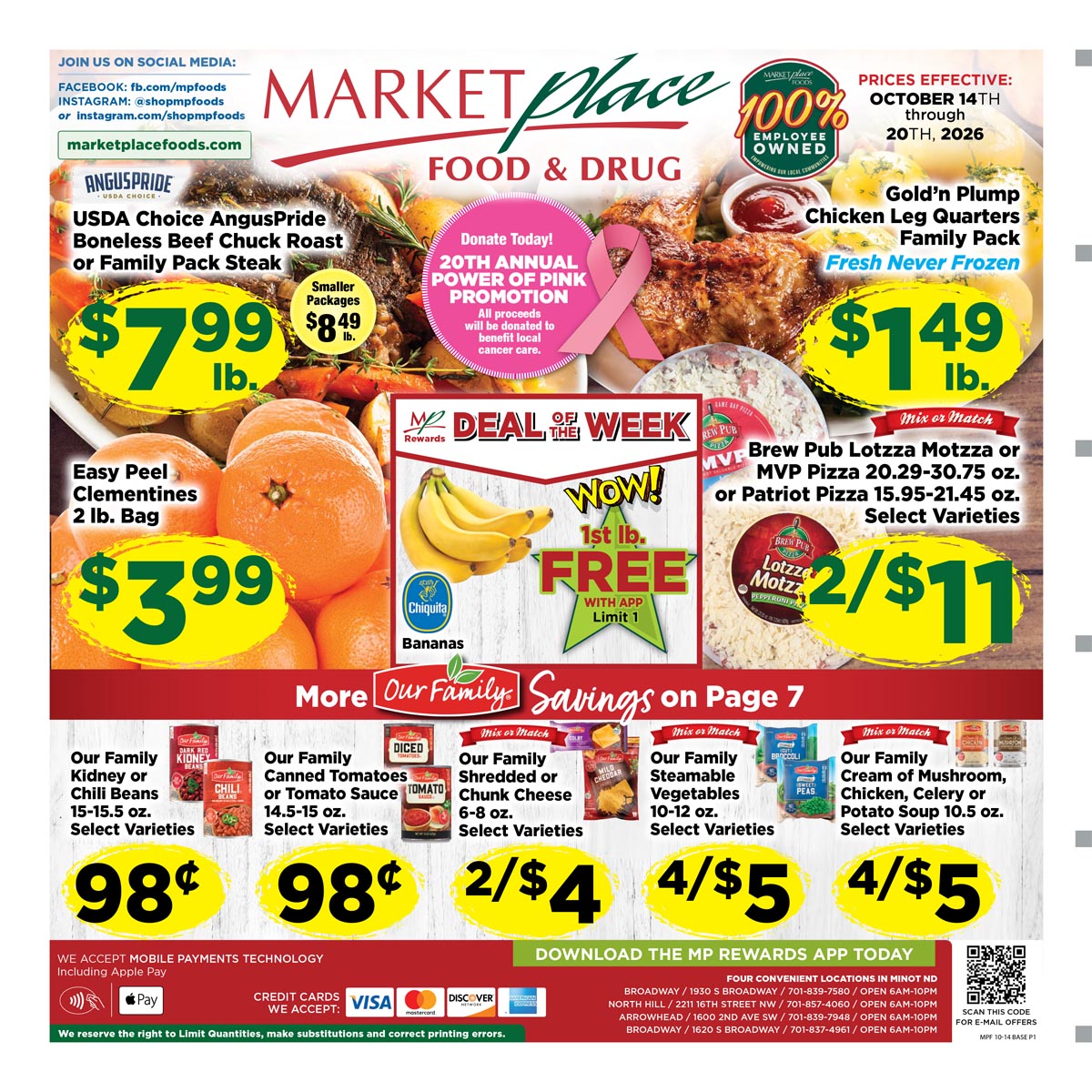 Weekly Ad Page 1