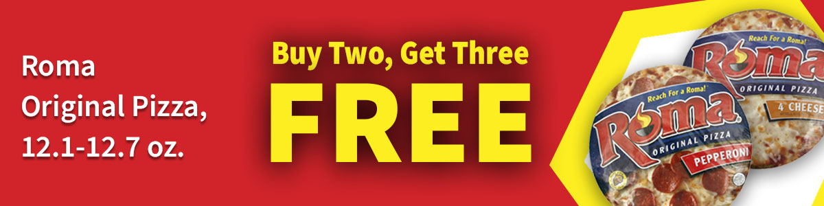 Roma Pizza BOGO