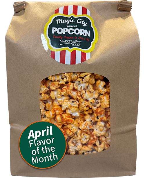 Cheese Pizza Popcorn Bag