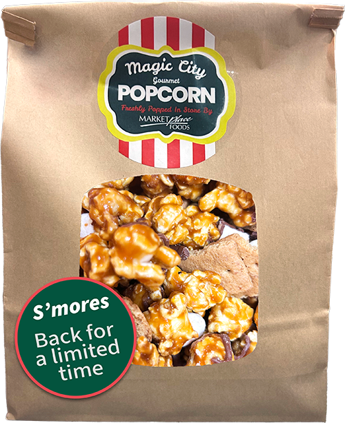 Smores Popcorn Bag